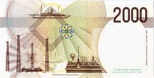 ИТАЛИЯ 2000 ЛИР 2