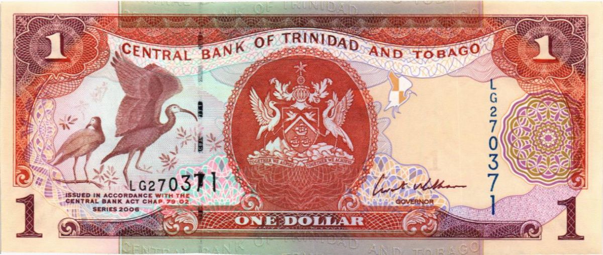 ТРИНИДАД И ТОБАГО 1 ДОЛЛАР 1