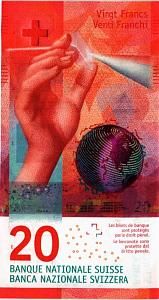ШВЕЙЦАРИЯ 20 ФРАНКОВ 1