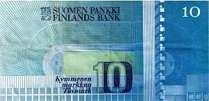 ФИНЛЯНДИЯ 10 МАРОК 2