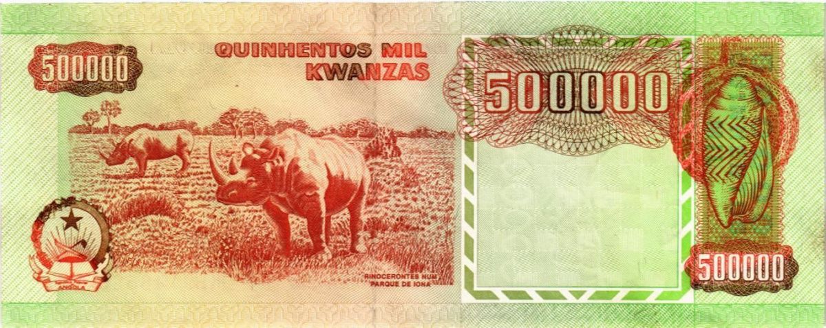 АНГОЛА 500000 КВАНЗА 2