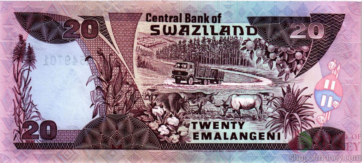 СВАЗИЛЕНД 20 ЭМАЛАНГЕНИ 2