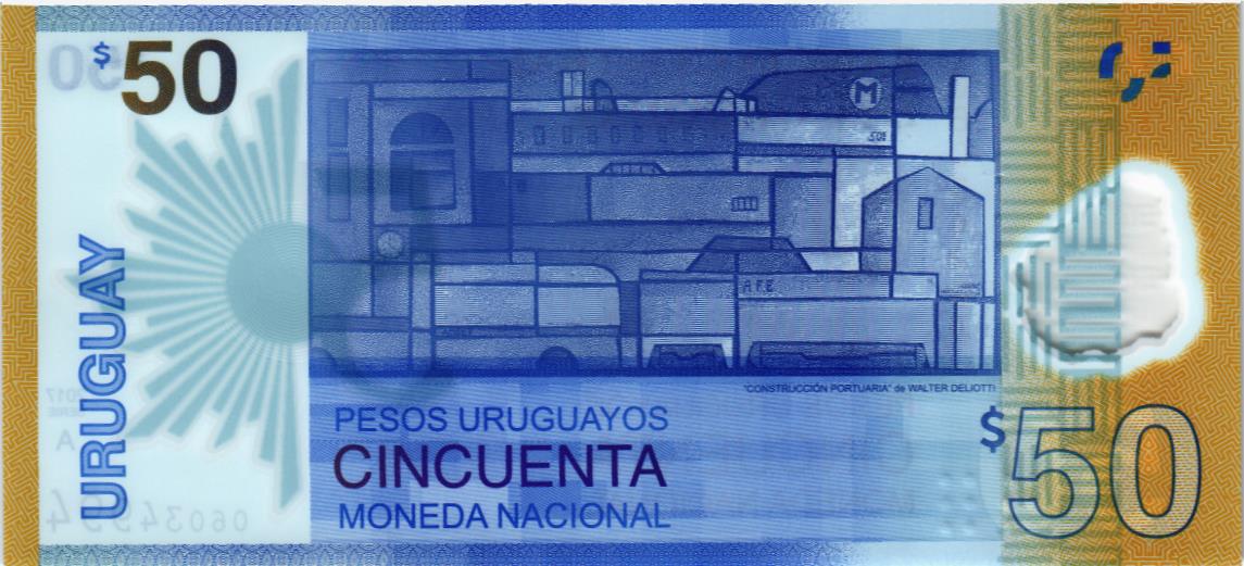 УРУГВАЙ 50 ПЕСО 2