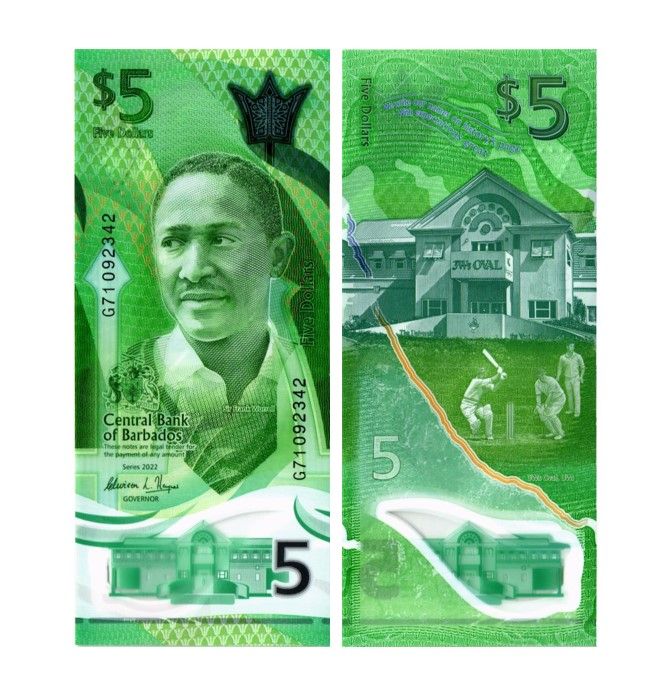 БАРБАДОС 2 5 10 20 50 100 ДОЛЛАРОВ 4
