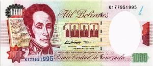 ВЕНЕСУЭЛА 1000 БОЛИВАР (05.02.1998) 1