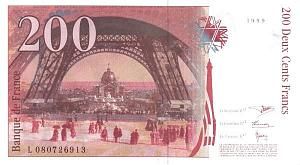 ФРАНЦИЯ 200 ФРАНКОВ 2