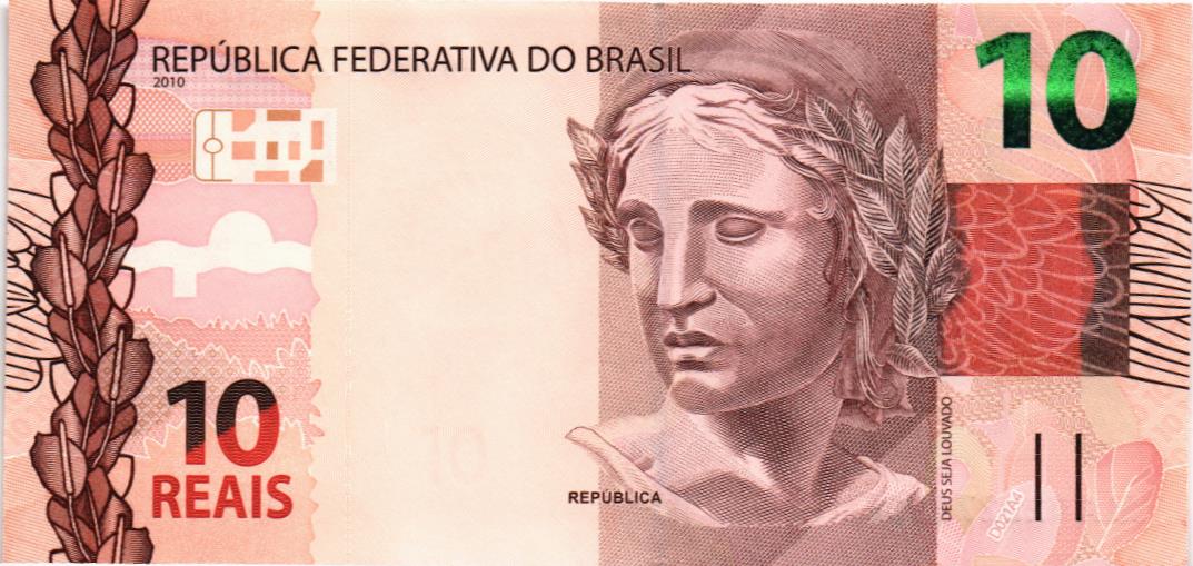 БРАЗИЛИЯ 10 РЕАЛ 1