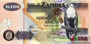 ЗАМБИЯ 100 КВАЧА 1