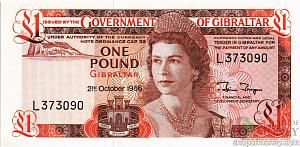 ГИБРАЛТАР 1 ФУНТ 1
