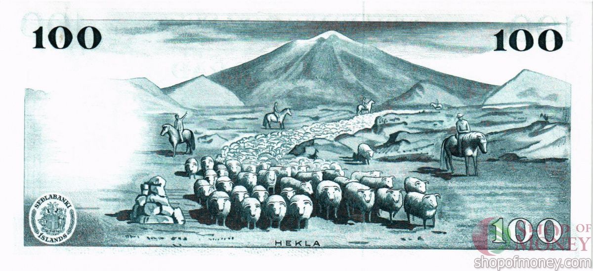 ИСЛАНДИЯ 100 КРОН 2