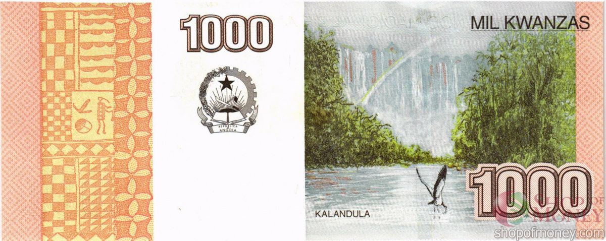 АНГОЛА 1000 КВАНЗА #IB4455533 2