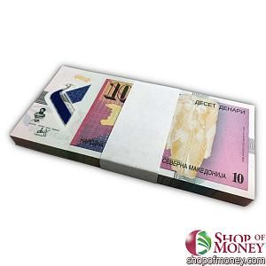 СЕВЕРНАЯ МАКЕДОНИЯ 10 ДЕНАР (100 БАНКНОТ) 1
