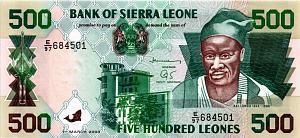 СЬЕРРА-ЛЕОНЕ 500 ЛЕОНЕ 1