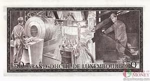 ЛЮКСЕМБУРГ 50 ФРАНКОВ 2