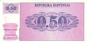 СЛОВЕНИЯ 0.5 ТОЛАР 1