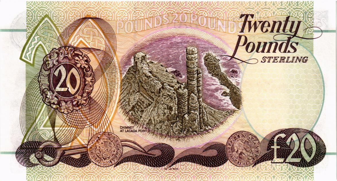 СЕВЕРНАЯ ИРЛАНДИЯ 20 ФУНТОВ (FIRST TRUST BANK) 2