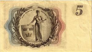 ШВЕЦИЯ 5 КРОН 2