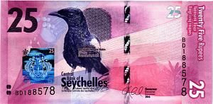 СЕЙШЕЛЬСКИЕ ОСТРОВА 25 РУПИЙ 1