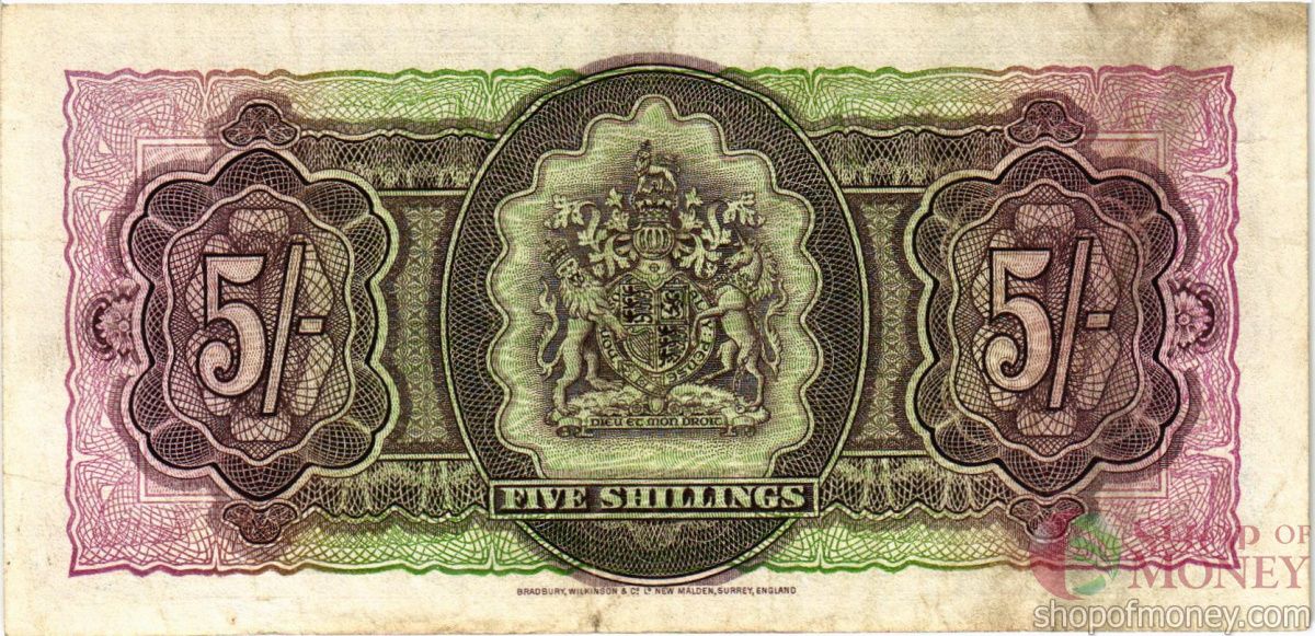 БЕРМУДСКИЕ ОСТРОВА 5 ДОЛЛАРОВ 2