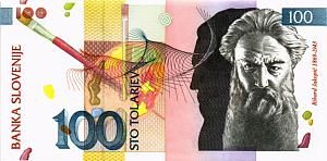 СЛОВЕНИЯ 100 ТОЛАРОВ 1