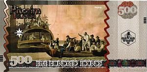 ОСТРОВА ПИТКЭРН 500 ФУНТОВ 2