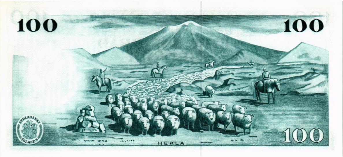 ИСЛАНДИЯ 100 КРОН 2