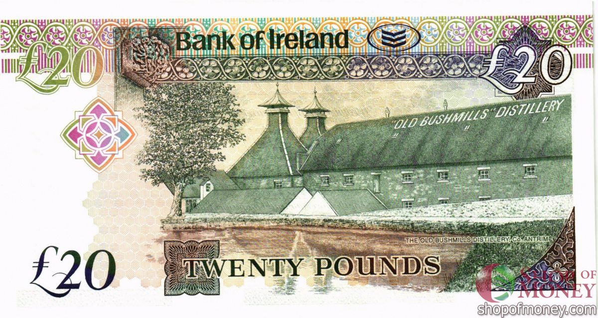 СЕВЕРНАЯ ИРЛАНДИЯ 20 ФУНТОВ 2