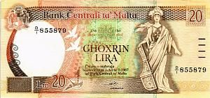 МАЛЬТА 20 ЛИР 1